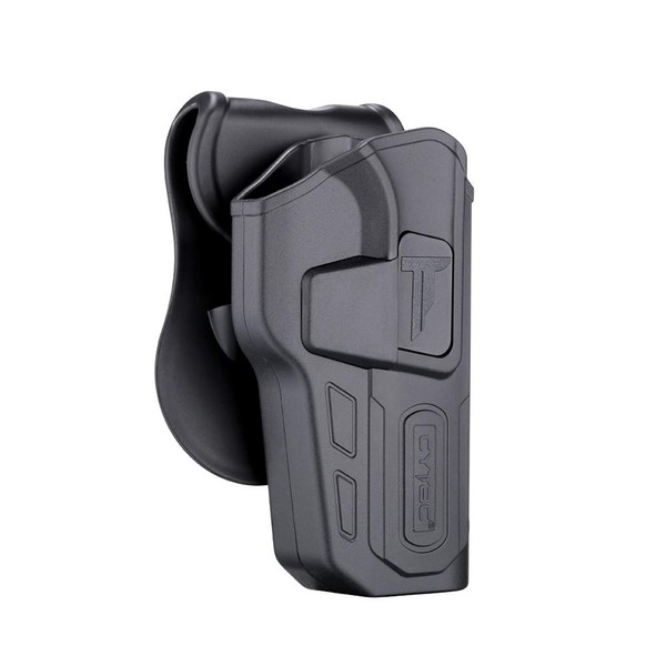 Polymer OWB Holster for CZ 75 SP-01 Shadow 4.7" - Index Finger Released | Adjustable Cant | Autolock | Outside Waistband | Right Handed