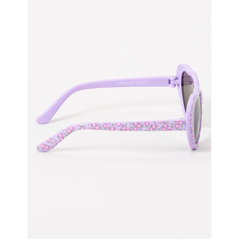 Eyelevel Tots Heart Girl's Sunglasses Purple One Size