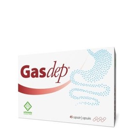 Erbozeta Gasdep Nutritional Supplement Digestive Enzymes and Probiotics, 45Caps