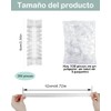 300 Cofias Desechable Ducha Plástico Impermeables Baño Reutilizables Proteger Cabello