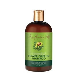 SHEA MOISTURE MORINGA & AVOCADO POWER GREENS SHAMPOO, SHEA MOISTURE