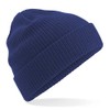 Beechfield Unisex Organic Cotton Beanie, Navy (Oxford navy)