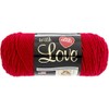 Red Heart Love Yarn-6/Pk-Holly, 6/Pk, Holly Berry 6 Pack