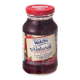 Welch's Natural Spread Strawberry, 17 Oz (Pack of 2)
