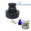 POWERTOOL IBC Tank Adapter,1PC 2" Water Tank Fitting Type A