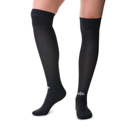 RIP-IT Classic Softball Over The Knee Sock (Black, X-Small/Small)