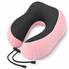 U-Shaped Travel Neck Pillow for Airplane and Car Rides –