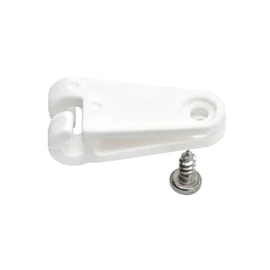 sunprotect 12589 Running Hook, Accessories for Rope Tension Awning/Sun Shade for Pergola, Conservatory, Patio, White (Pack of 10)