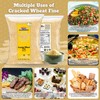 Rani Cracked Wheat Fine (Kansar/Bulgur Wheat#1) 64oz (4lbs) 1.81kg Bulk