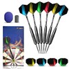 Fahmm Professional steel tip Darts set-22G Pack Of 6 Aluminium