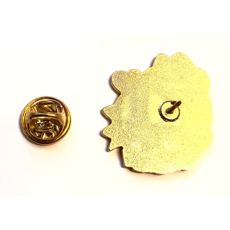 Beehaw Bee Cute Metal Enamel Cowboy Pin Badge