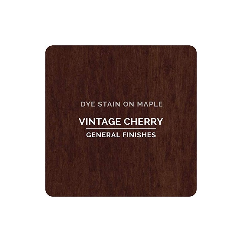 General Finishes Water Based Dye, 1 Quart, Vintage Cherry