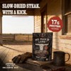 No Man's Land Crushed Red Pepper Beef Jerky, Hand-Cut Steak,