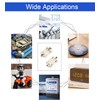 Fielect 5Pcs CR2032 CR2025 CR2016 Horizontal Coin Button Battery Holder