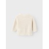 NAME IT Child Waffle Knit Cardigan, Peyote Melange