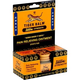 Tiger Balm Ultra Strength 0.63 oz (Pack of 2) - Exp: 2-2026