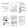 Teclado Español, 78 Teclas Teclado Inalámbrico Ultradelgado Bluetooth Inalámbrico Español