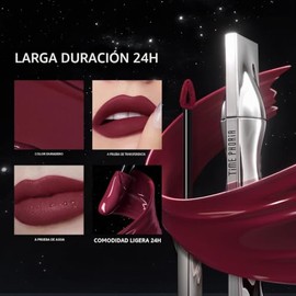 TIMEPHORIA Tinta para Labios Mate Difuminado, Larga Duración 24 Horas, Labial Mate de Alta Pigmentación,Textura Suave, No Transfiere, Tinta Sérum Para