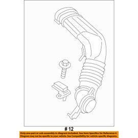 Genuine Ford Parts - Hose - Air (CV6Z-9B659-H)