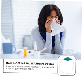 Baluue 2sets Household Nasal Washer Replacement Creative Nasal Rinsing Tool for Adults and Boys and Girls Portable Easy to Use Compact Design