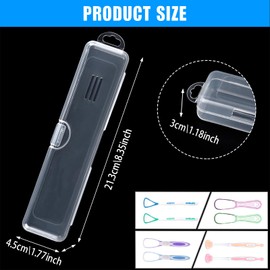Tongue Scraper Case, Tongue Scraper Case Only, Tongue Scraper Travel Case, Tongue Cleaner Case, Case for Tongue Scraper, Tongue Scraper Holder, Transparent Tongue Cleaner Case
