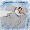 HOMFINE Cooling Blankets for Hot Sleepers - Summer Blanket Thin