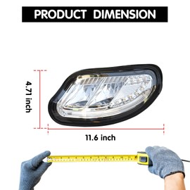 Orle Oko LED Head Light Kit For EZGO Freedom TXT /t48 2014-UP Gas or Electric Golf Cart Models Front Replace 12V headlights Light Kit Assembly For EZGO Freedom