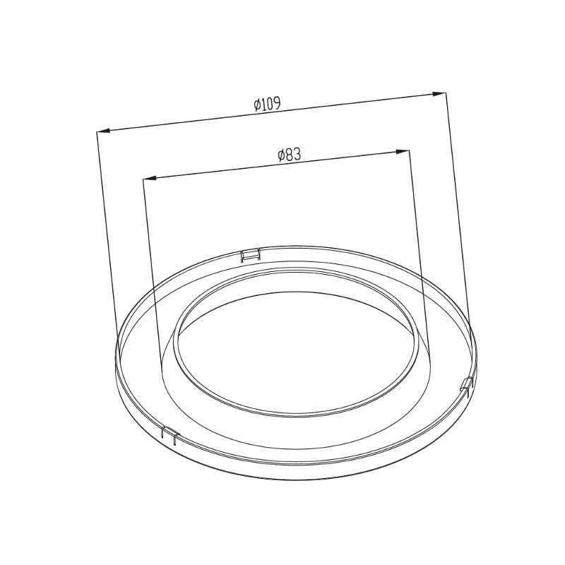 HPM 90mm Downlight Replaceable Cover