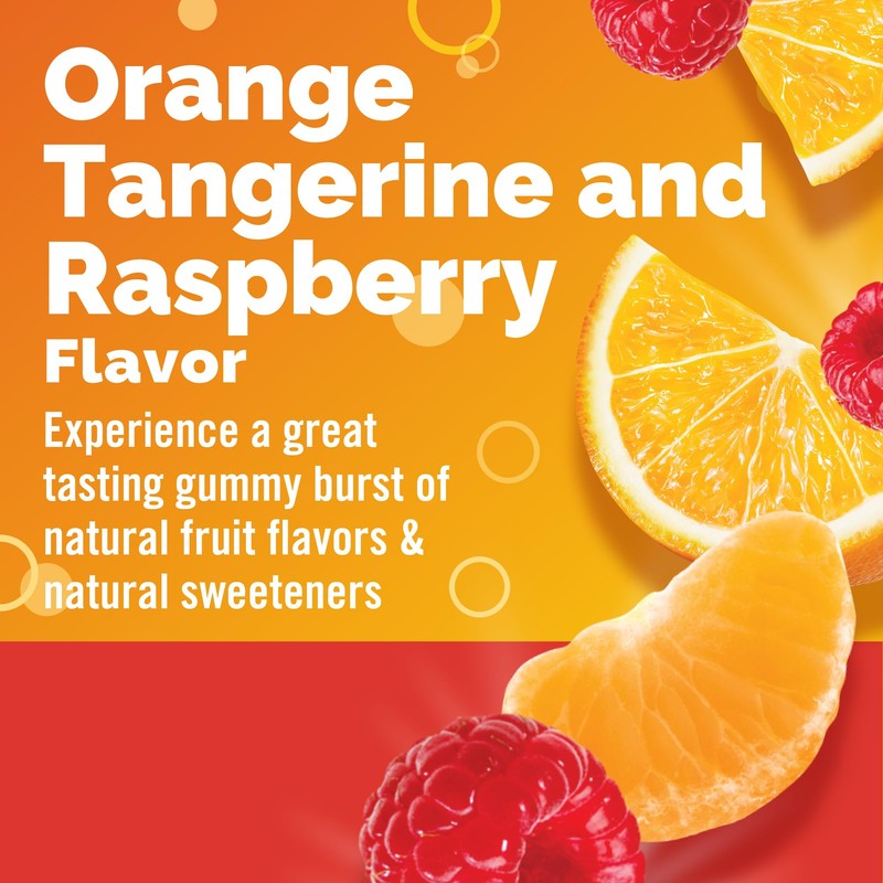Emergen-C 750mg Vitamin C Gummies for Adults, Immunity Gummies with