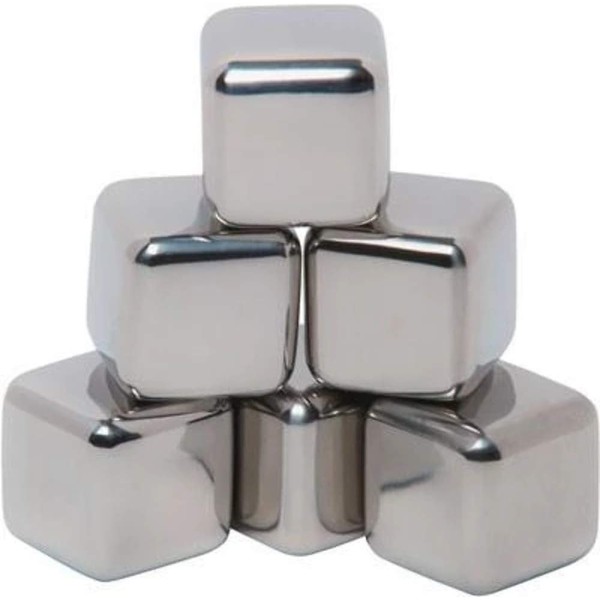 Mammoth Coolers Stainless Steel Ice Cubes, Multicolor, One Size (MS6IC)