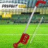 Zonon 1 Pcs Industrial Wheeled Marking Wand for Line Paint