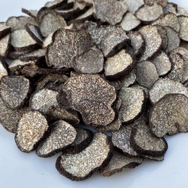 Premium Grade Wild Black Truffle Slices, Dried Black Truffle, Selected Yunnan Specialty Truffle 1 oz, Rich In Nutrition 干黑松露Shipping from California, U.S.