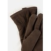 camel active Men's Leather Gloves, dark brown