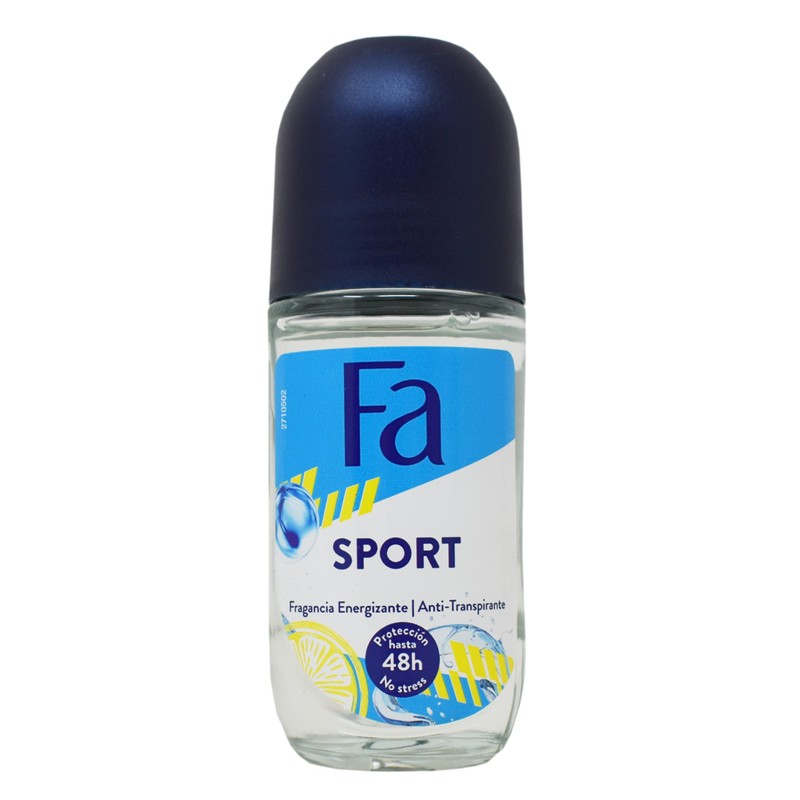 Fa Fa Deodorant 1.7 Ounce Roll-On Sport (50ml) (3 Pack)