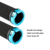 QitinDasen 2 Pairs Bike Handlebar Grips, Non-Slip Rubber Bicycle Handle