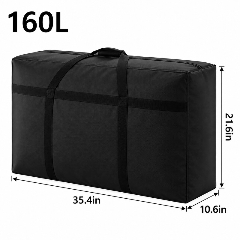 Extra Large Waterproof Moving Bag for Storage – Foldable Oxford
