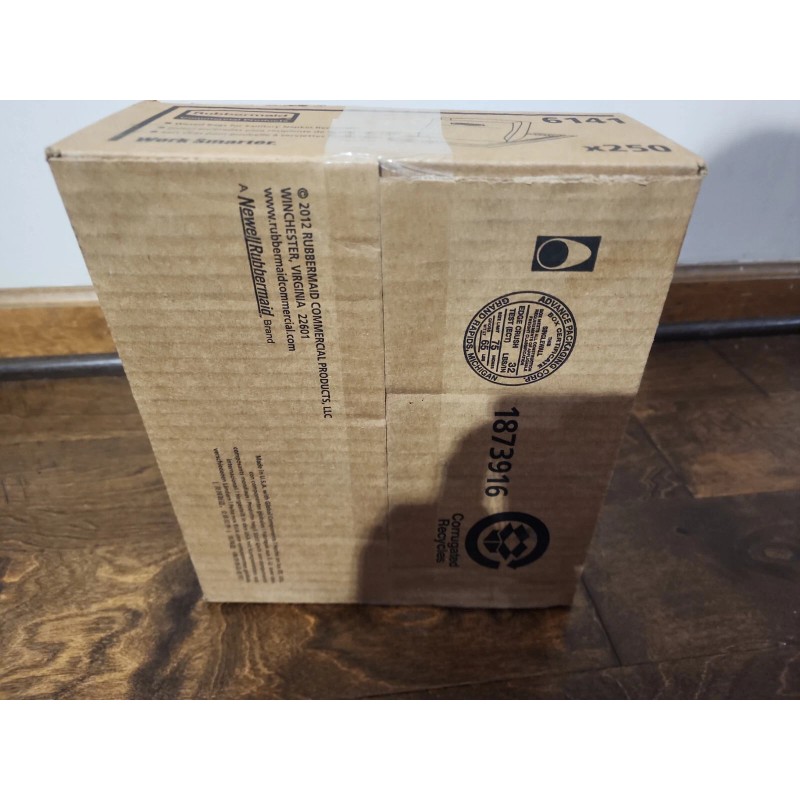 Rubbermaid 6141 Waxed Paper Bags Sanitary Disposal Liners Brown 250