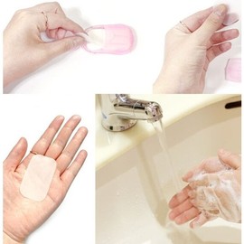 Hand wash, camping, travel hygiene soap, case-type pull-out cleansing / 손세정 캠핑 여행용 위생비누 케이스형 뽑아쓰는 클렌징