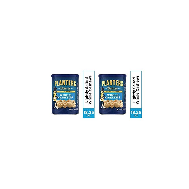 PLANTERS Cacahuetes enteros de lujo ligeramente salados (1 libra 2.25