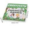 2 In 1 Watercolor Paint Coloring Book DIY Watercolor Drawing