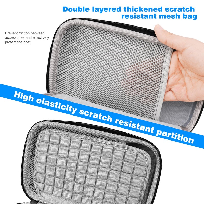 XINGFUDAO Carrying Case for Mac Mini M4, Portable Protective Case