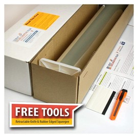 BDF S8MC Window Film Security and Safety Clear 8 Mil (30in X 12ft)