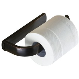 WINCASE Bronze Toilet Paper Holder, Oil Rubbed Paper Roll Holder, Farmhouse Toilet Tissue Holder ORB Wall Mounted Vertical Brass