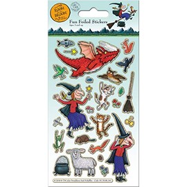 Paper Projects 01.70.06.141 Room On The Broom Sparkly Reusable Sticker Pack, 19.5cm x 9.5cm