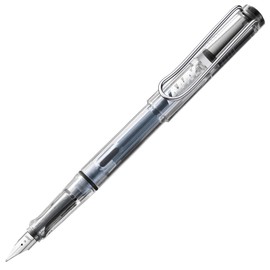 LAMY (ラミー) safari Vista Fountain Pen - Ergonomic Grip and Polished Steel Nib - Size EF - Ideal for Writing and Calligraphy - Includes LAMY T 10 Blue Ink Cartridge - For Right-Handed Use