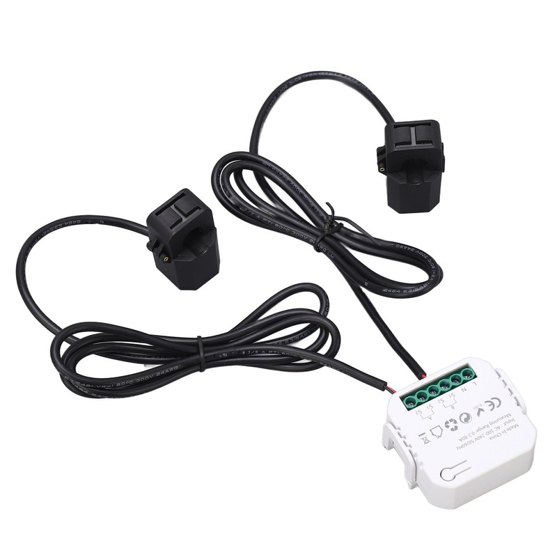 WiFi Smart Energy Monitor Single Phase Clamp Electricity Meter 100‑240V