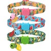 BoomBone 3 Pack Cat Collar with Bell and Cute Fruit