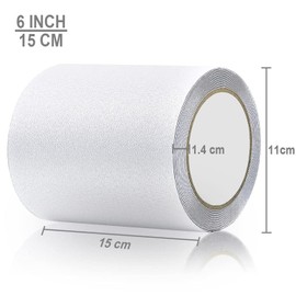 Yorwe Anti Slip Tape Transparent, More Clear and Comfortable Safety Track Tape (6" ...