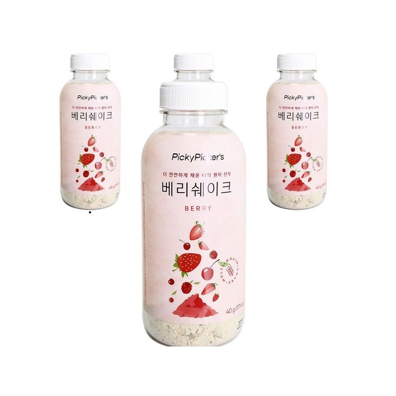 원픽선식베리 선식 베리쉐이크 베리 쉐이크 40g 4개 선식가루 One Pick