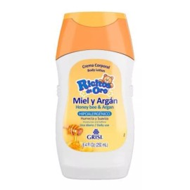 Ricitos de Oro 3 Pz Crema Corporal Grisi Ricitos De Oro Miel Y Argán 250 Ml